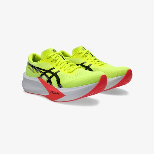 mens asics magic speed 4 safety yellow black 2