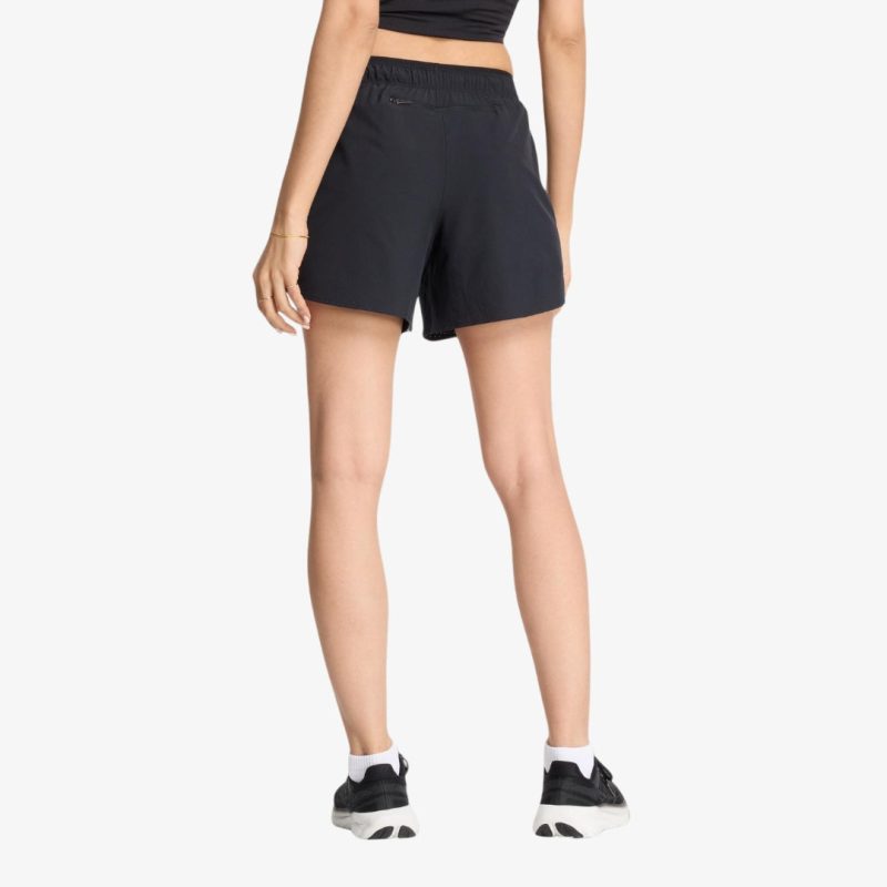 womens new balance rc short 5 black 3