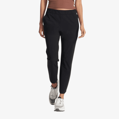 womens vuori miles ankle pant black 1